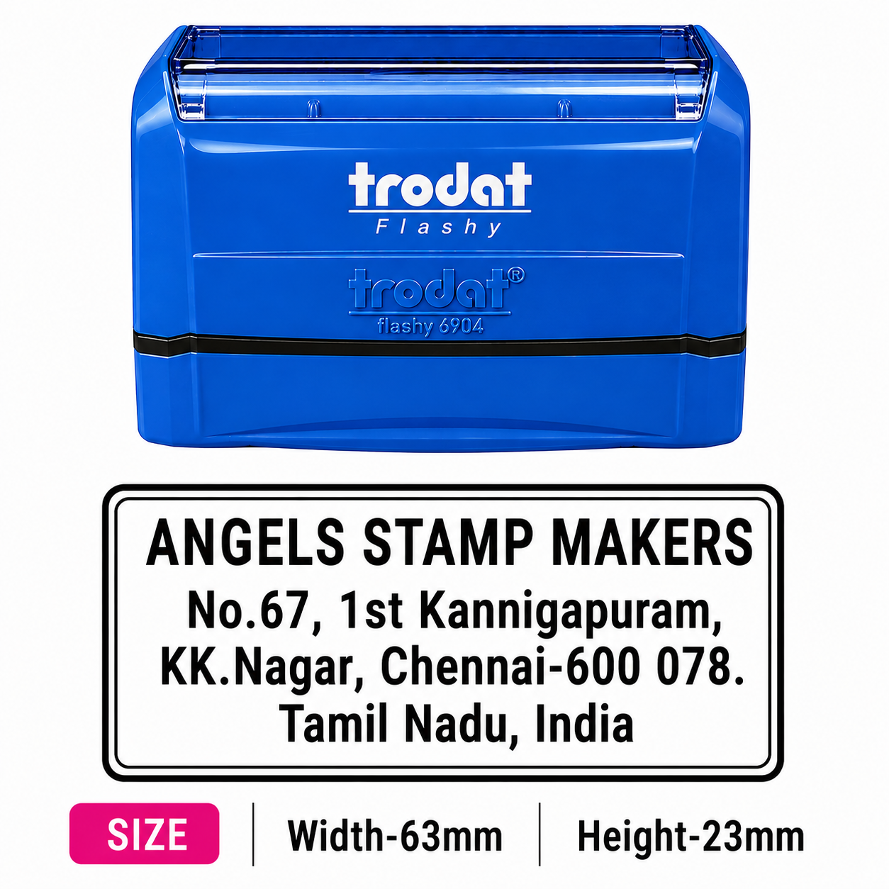 Trodat Address Stamp-Large