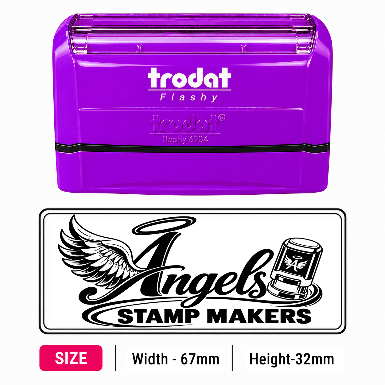 Trodat Logo Stamp