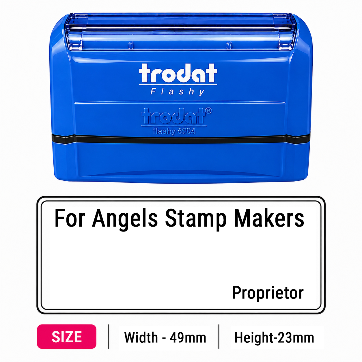 Proprietor Trodat Stamp (23x49mm)